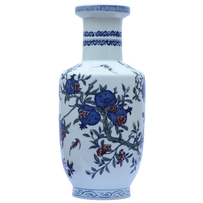 Jingdezhen blue and white glaze ceramics vase and ornament home Jahrriesnge porcelain of vase cna0088