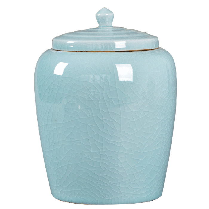 Jingdezhen mint sealed ceramic tea storage jars pots ornaments home Jahrriesnge porcelain of jar cna0411