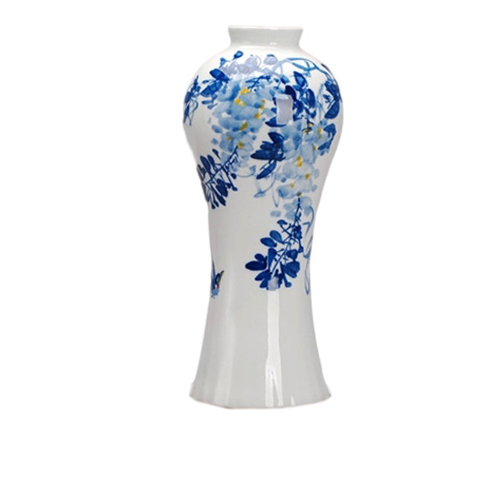 Hand-painted creative ceramic vase with multiple styles optional Jahrriesnge porcelain of outline in gold red egg vase cna0758