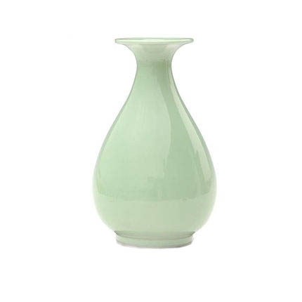 Jingdezhen jar shape mint ceramic vase Jahrriesnge porcelain of pure color vase cna0777
