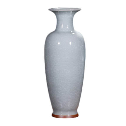 Jun porcelain cracked glaze white large ceramic vases Jahrriesnge porcelain of jun porcelain crack glaze white ice cube cna0842