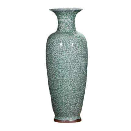 Jun porcelain cracked glaze large green ceramic vases Jahrriesnge porcelain of jun porcelain crack glaze white ice cube cna0844