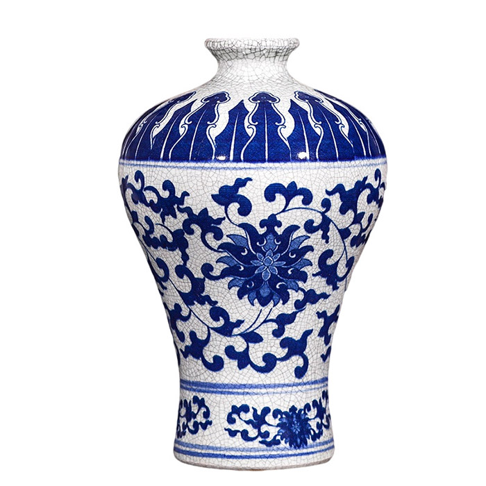 blue and white chinese large vases for flowers vintage multiple styles Jahrriesnge porcelain of white and blue vase cna0873