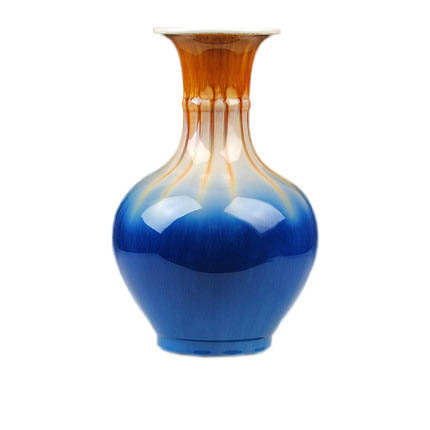 Retro kiln cracked glaze ceramic vase and ornament Jahrriesnge porcelain of kiln crack glaze vase cna0999