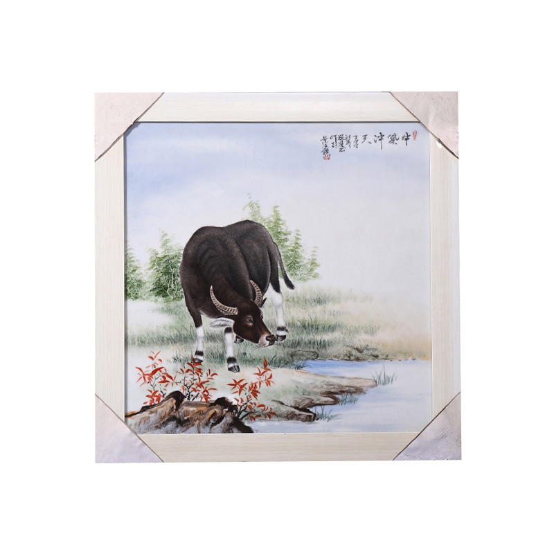 Jahrriesnge porcelain painting of cna1574 