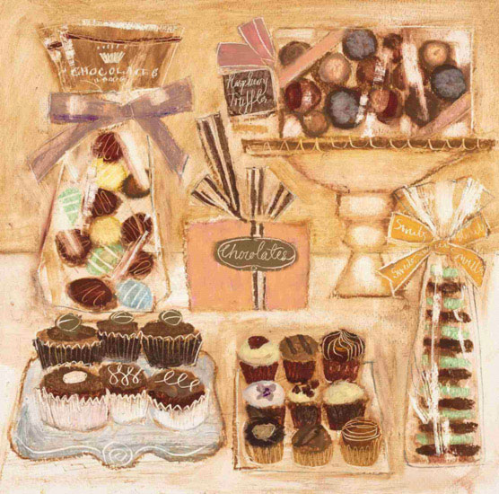 Jahrriesnge Still Life of cakes-lpf00480 