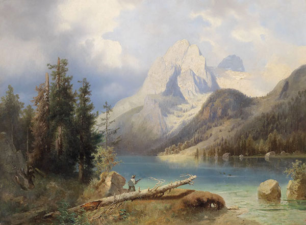 JAHRRIESNGE Landscape of snow-mountain-lpf01026 