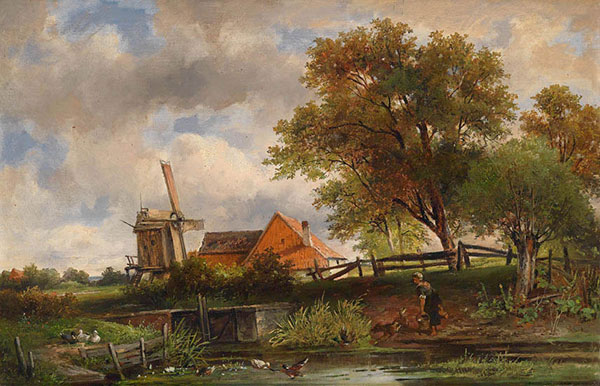 JAHRRIESNGE Landscape of house-lpf01480 