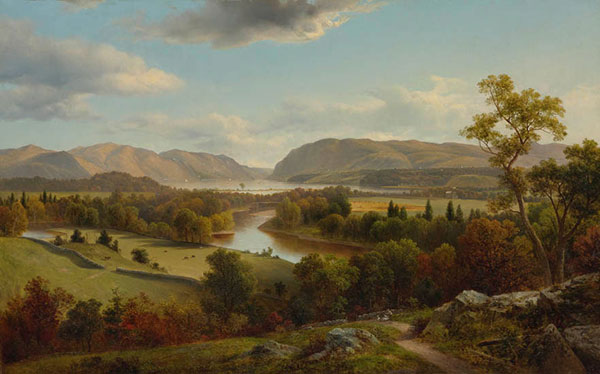 JAHRRIESNGE Landscape of river-lpf01573 