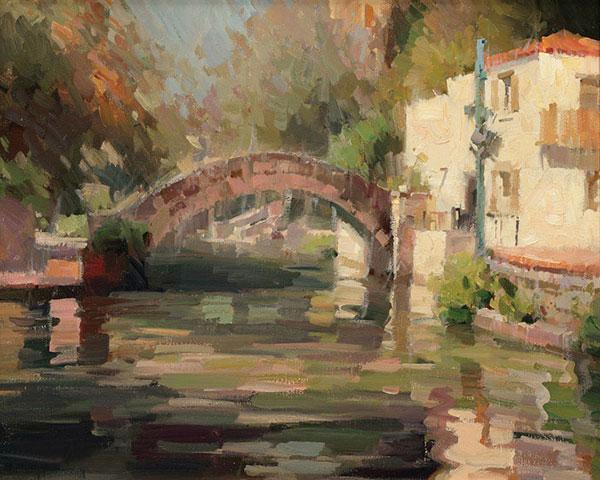 JAHRRIESNGE Landscape of bridge-lpf02099 