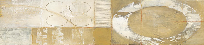 Jahrriesnge Architecture of hotel bedside long decorative painting lpf04330