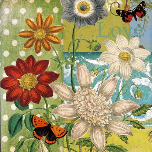 JAHRRIESNGE Floral of flowers-lpf07410 