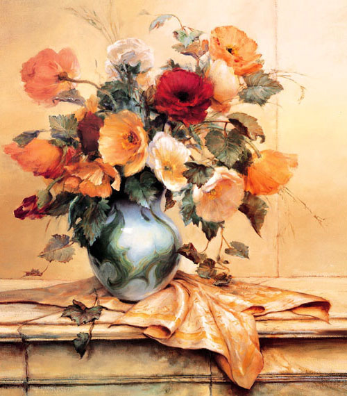 JAHRRIESNGE Floral of flowers-lpf07632 