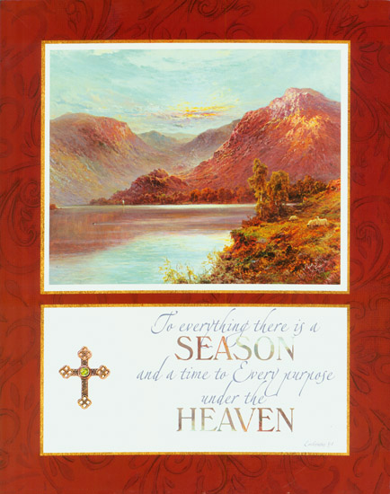 JAHRRIESNGE Landscape of card lpf08292 