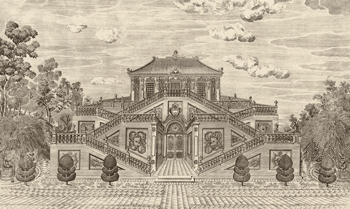 JAHRRIESNGE Landscape of palace lpf08503 