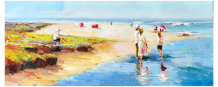 JAHRRIESNGE Landscape of beach lpf08699 