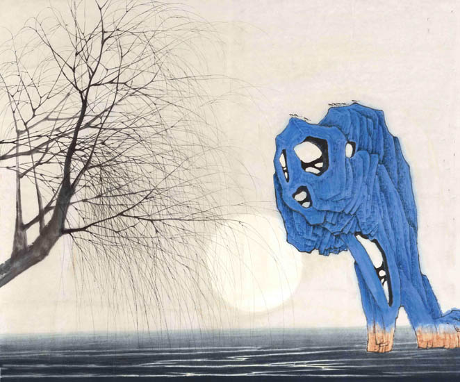 JAHRRIESNGE Landscape of hills lpf08871 