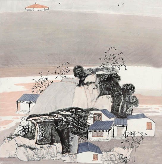 JAHRRIESNGE Landscape of mountains lpf08902 