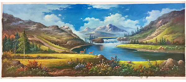 JAHRRIESNGE Landscape of river-lpg1142 