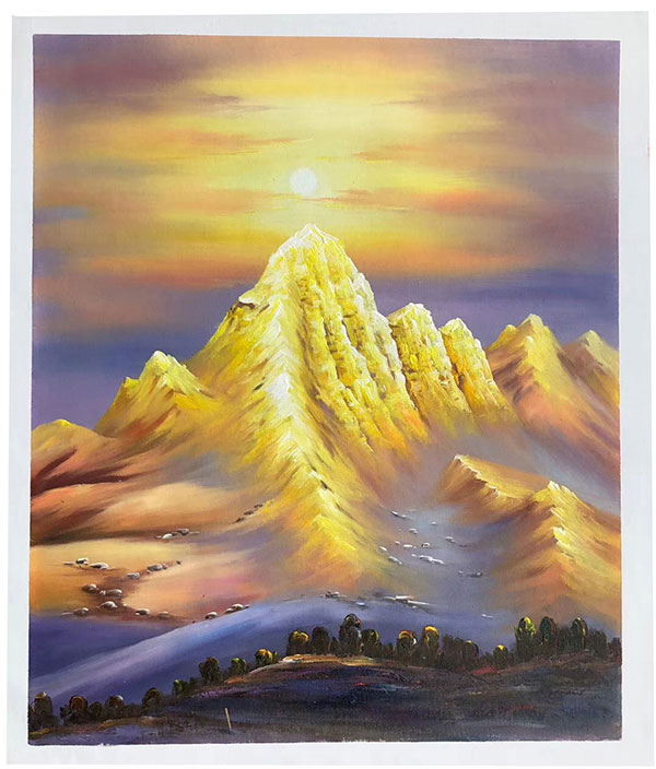 JAHRRIESNGE Landscape of snow-mountain-lpg1648 