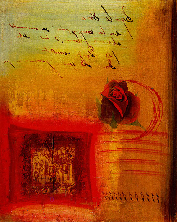 Jahrriesnge Abstract of rose lpg2136 