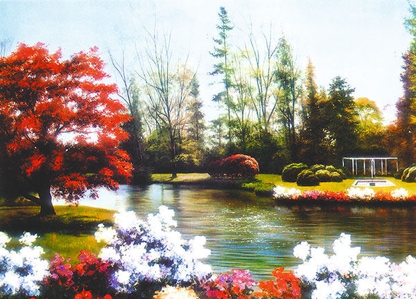 JAHRRIESNGE Landscape of river lpg2457 