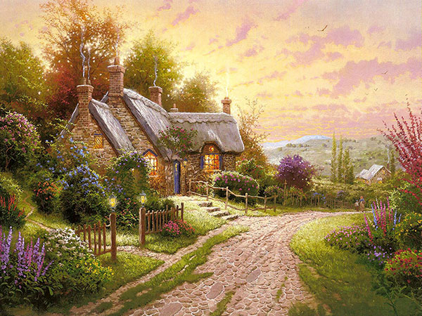 JAHRRIESNGE Landscape of road lpg2466 