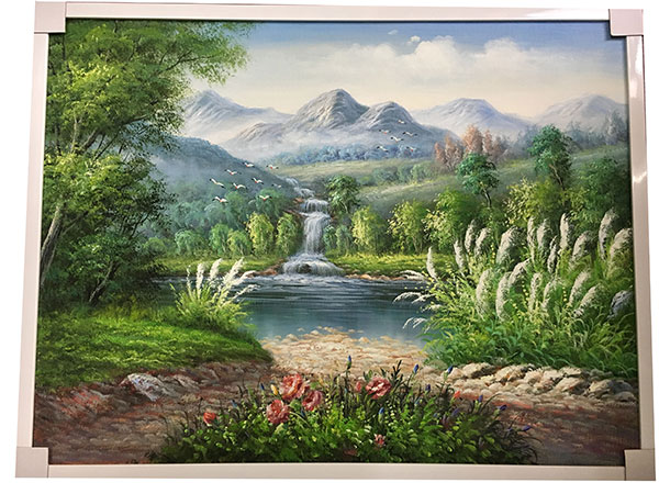 JAHRRIESNGE Landscape of mountain lpg2477 