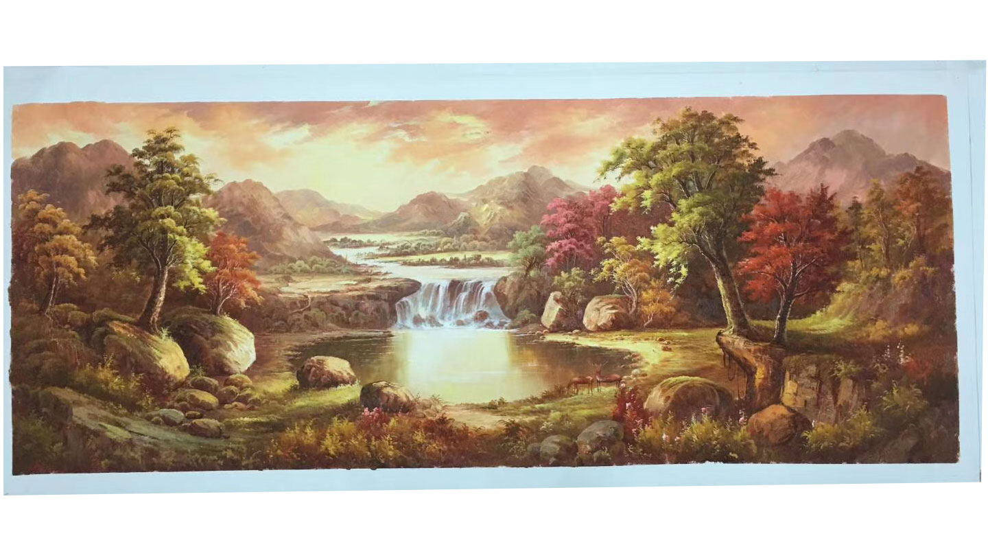 JAHRRIESNGE Landscape of mountain lpg2481 