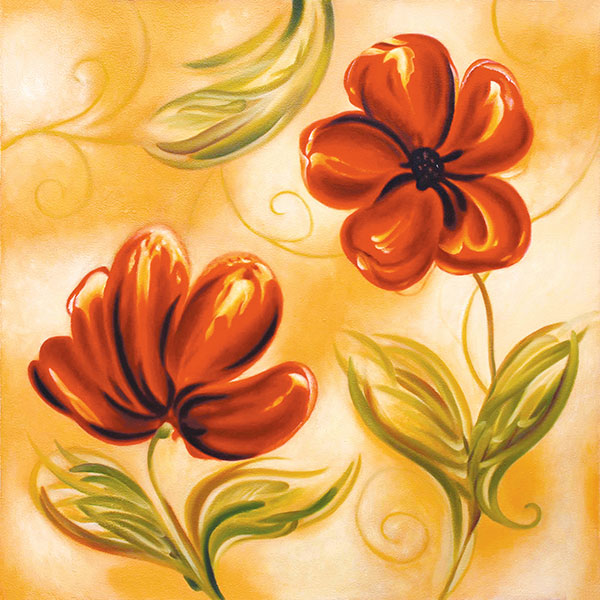 Jahrriesnge Still Life of flowers lpg2497 